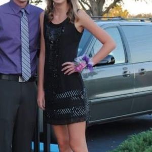 Evening Beaded Sheath Dress